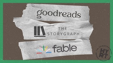 EGoodreads vs. Storygraph vs. Fable