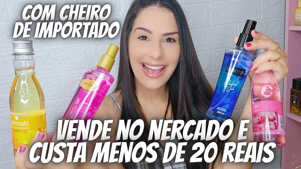 Perfumes vendidos EM MERCADOS e FARMACIA com cheiro de IMPORTADOS CAROS! Menos de 20 reais cada! 