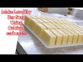 How to make laundry bar soap with calcium carbonate
