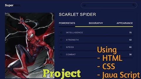 Super Hero Hunter | Skill Test Frontend Project-2 | Using HTML, CSS, JavaScript