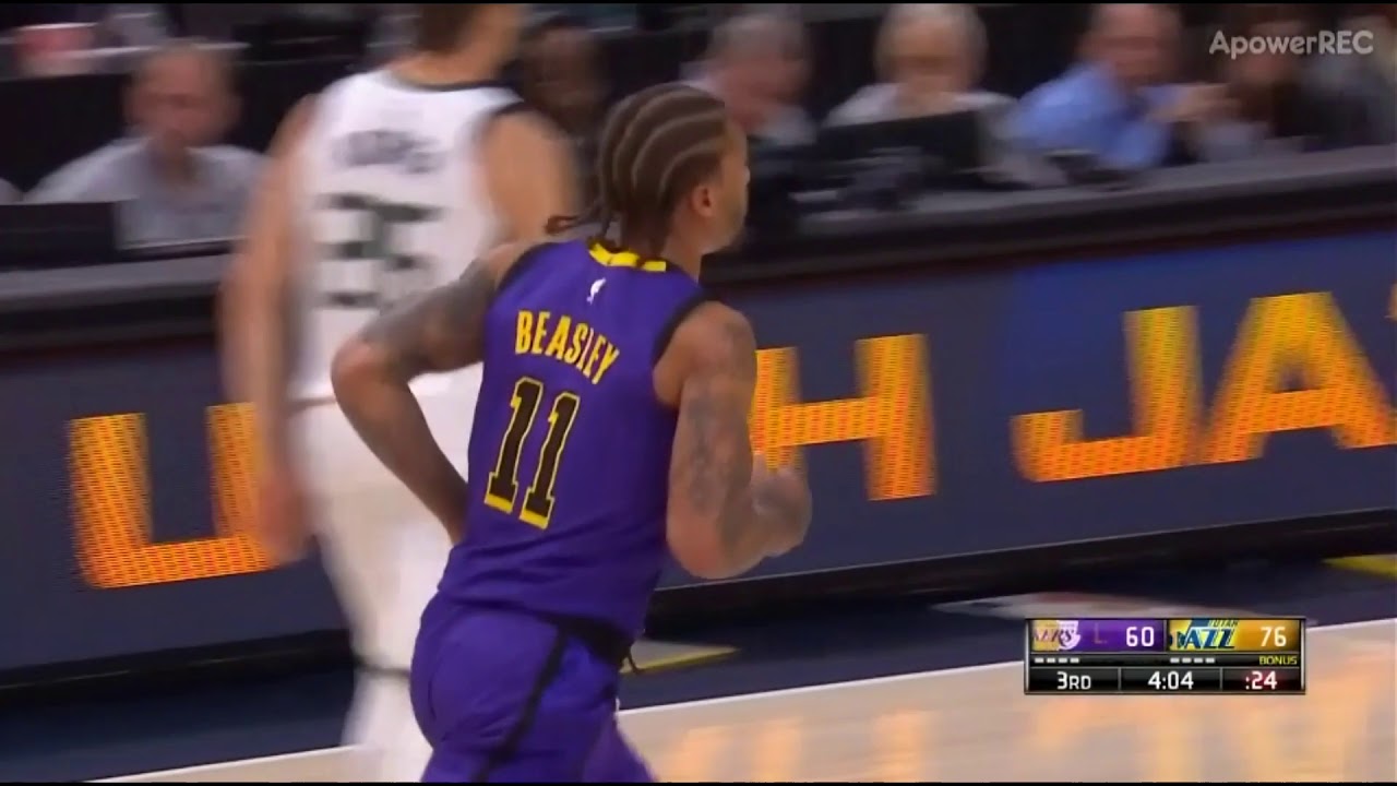 Michael Beasley 17 PTS Full Highlights | Lakers vs Jazz 2019.1.11 NBA Season
