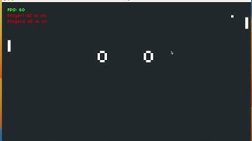 CS50 Game Development Project 0 pong AI