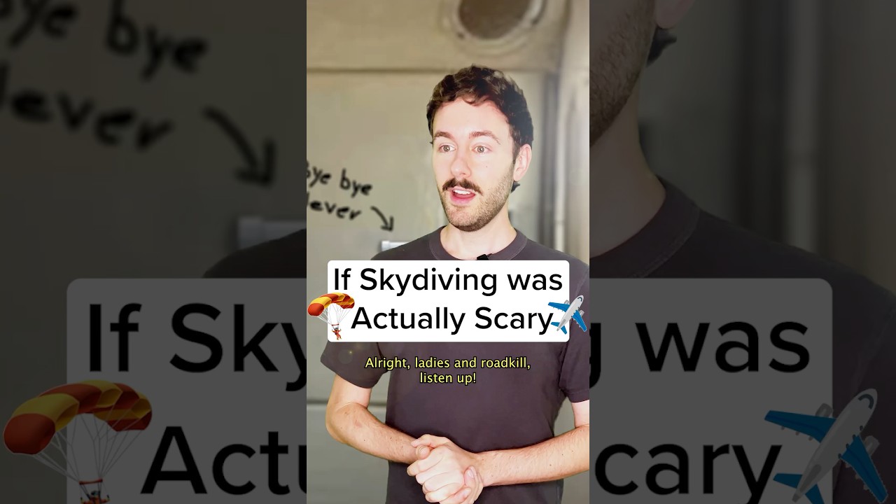 Where should these guys risk their lives next? 🪂😱 #skit #funny #comedy #skits #skydiving #shorts