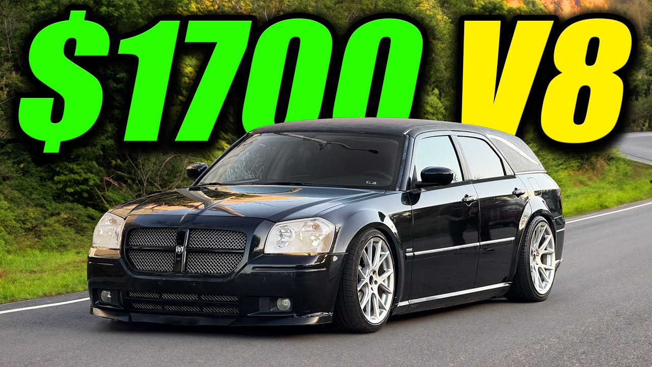 Я купил сломанный Dodge Magnum RT и восстановил его за 1000 долларов...