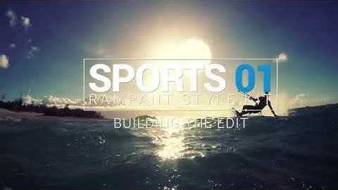 Rampant Sports 01 Style Kit Building the Edit - Speed Edit