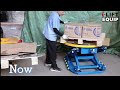 i lift QAL1000 quick airbag loader, pneumatic rotating table