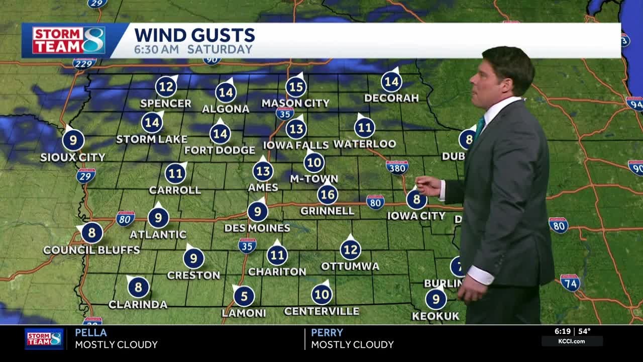 Iowa weather: Spring-like temperatures build into the weekend - YouTube