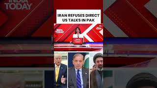 IRAN REFUSES DIRECT US TALKS IN PAK #peacetalks #iranustalks #iranusconflict #iranisraelconflict