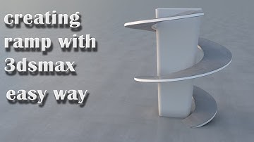 creating Ramp in 3ds max