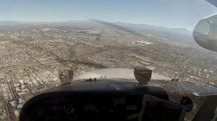Pilot's View: Landing at Tucson International Airport