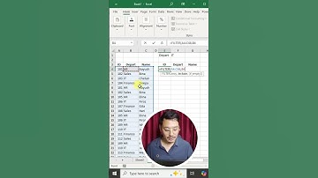 FILTER Function with DropDown in Excel