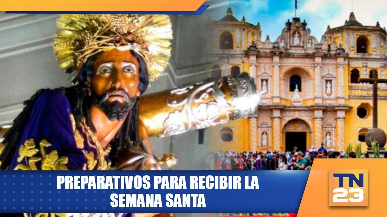 Preparativos para recibir la Semana Santa