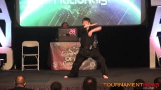 Aaron Bailey Junior Hard Musical Forms at Grand Slam Open Nationals 2014
