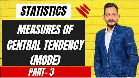 Business Statistics; Measures of Central Tendency (Part-3) for B.Com, BBA, MBA, UGC NET, CA, CS.