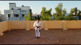 Kosokun Dai Kata Performed by Kaushik from Chennai for Quarantine Championship