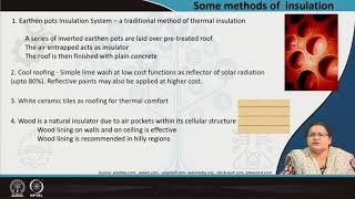 Insulation, bitumen and Gypsum: Lecture-34