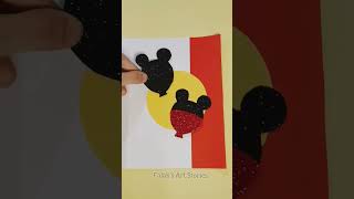 Diy Mickey Mouse Birthday Greeting Card