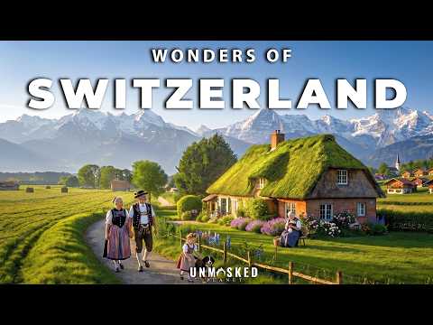 Wonders Of Switzerland : Beautiful Villages | Heavenly Life in the Most Beautiful Land on Earth | 4K