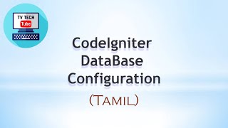 CodeIgniter DataBase Configuration - PART - V