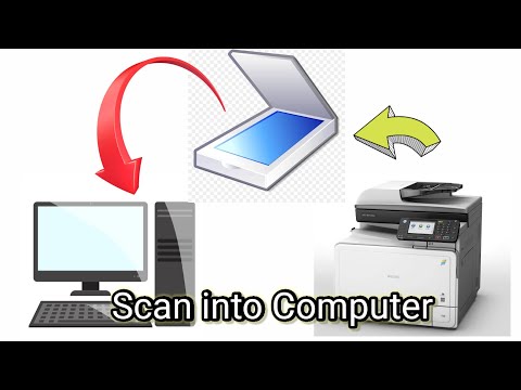 Ricoh mpc 305 Network Scanning | SMB Scanning Without Installing drivers | Scan To Computer