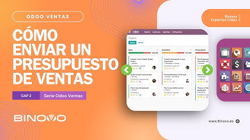 ODOO Ventas | Tutorial 2 📌 Cómo enviar un presupuesto de ventas al cliente