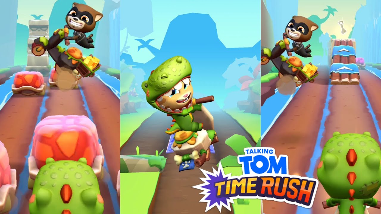 Talking tom time rush my talking tom time rush friends tom gold run