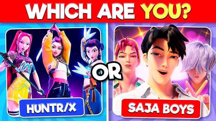 Are You HUNTR/X or Saja Boys? KPOP DEMON HUNTERS Personality Test