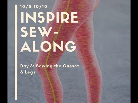 Inspire Tights Sew-Along: Day 3 – Sewing with Sarah