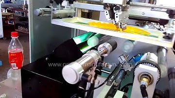 Automatic Feeding Soft Tube Screen Printing Machine with Registration