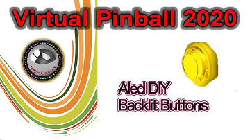 DIY aled flipper buttons