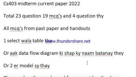 cs403 midterm current paper 2022