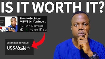 How Much YouTube Paid Me for 10K Views in 2025 (Honesty Pay) #seo