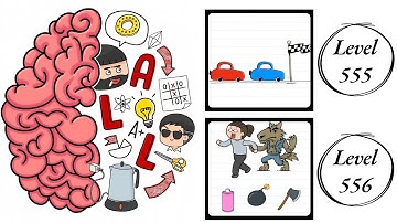 Brain Test All Star : Level 555 , 556 – How to Solve? (Walkthrough)