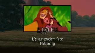 Hakuna Matata - Soundtrack Multilanguage Wsubs