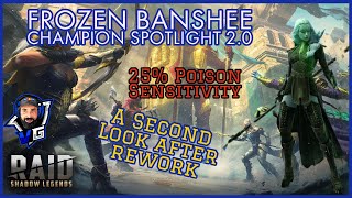 Raid Shadow Legends Frozen Banshee Champion Spotlight after rework/buff