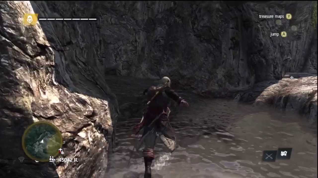 Assassin S Creed 4 Black Flag Treasure Map Location 333 650 Youtube