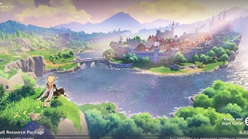 Pre installing Genshin’s resource package on my phone || R.I.P. my storage #genshinimpact #genshin