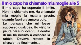 My Wife Was Scared by My Boss 💔| Learn Italian With Story 🇮🇹 | Italian Story for Beginners (A1–A2)
