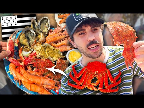 I ate a giant "SPIDER" in Brittany!
