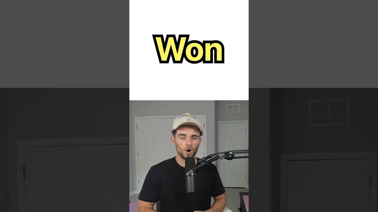How Do You Pronounce These Words 