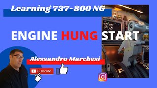 LEARNING 737-800NG engine HUNG start [ ITA ]