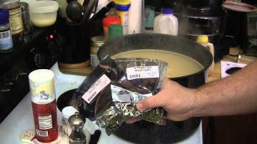 Home brew instructions MIDWEST BREWING power pack porter recipe PART I - The Cook