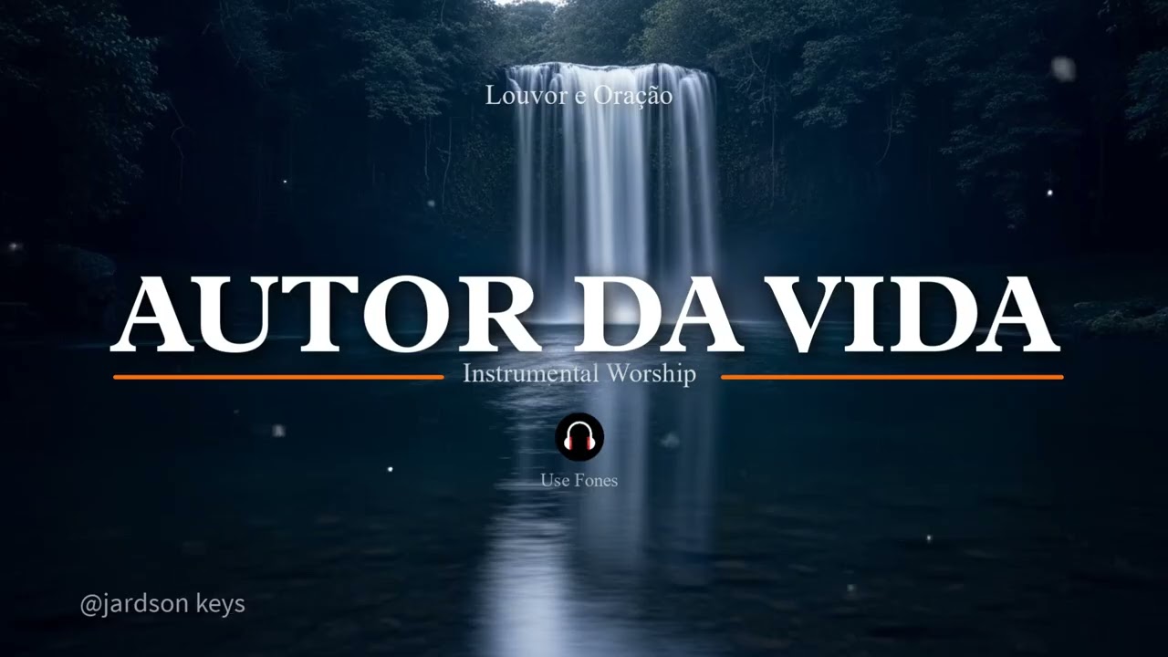 Fundo Musical Para Oração | AUTOR DA VIDA (Aline Barros) | Paz, Silêncio e Presença de Deus 🎧