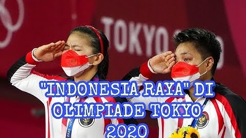 🇮🇩Lagu Indonesia Raya Berkumandang Di Olimpiade Tokyo 2020 | Emas Untuk Indonesia