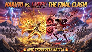 🔥 Naruto vs Luffy ⚔️Ninja vs Pirate! Kaun jeetega? 👀💥 #narutouzumaki #monkeydluffy #fighting #fyp  screenshot 5