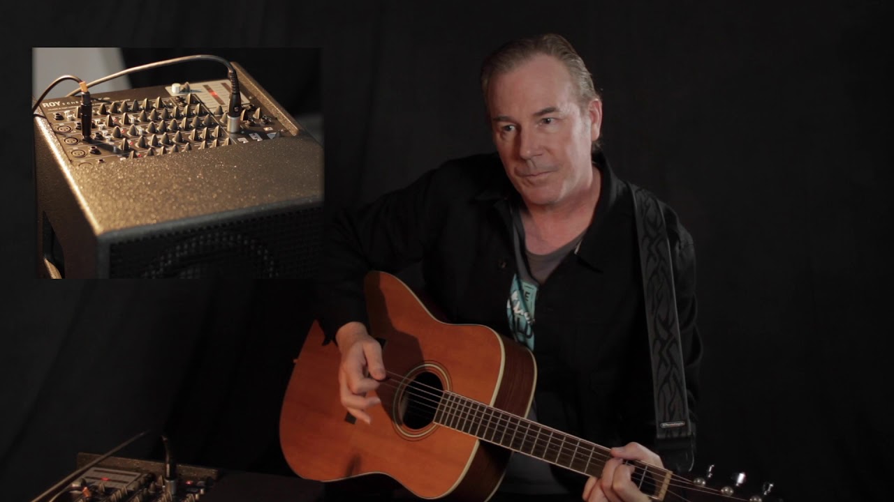 Усилитель Schertler Roy | Демонстрация игры на акустической гитаре