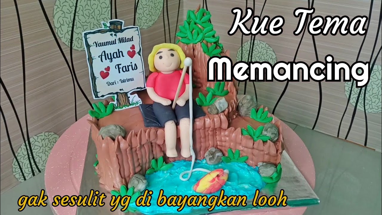 Kue ulang tahun memancing
