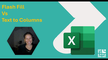 Excel flash fill vs text to columns