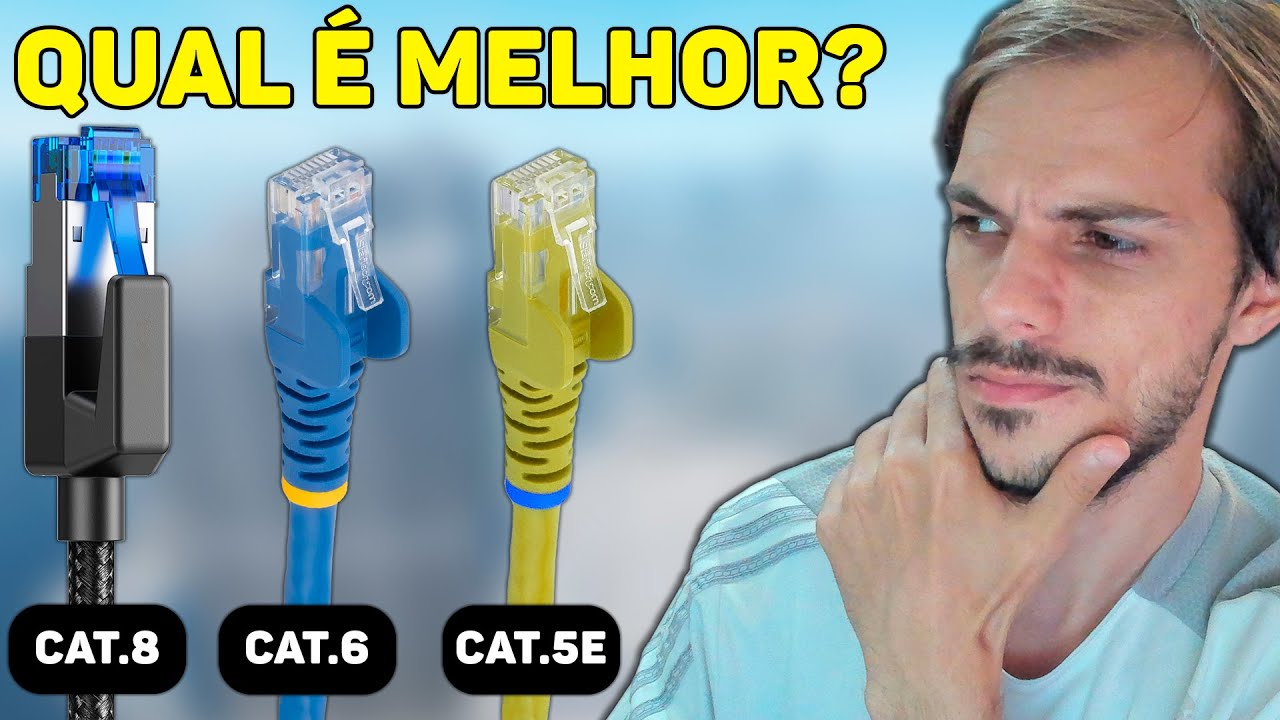 QUAL CABO É MELHOR PARA JOGAR CS2? CAT.5E VS CAT.6 VS CAT.8 - YouTube