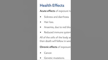 Health Effects From Ionizing Radiation | (NEBOSH IGC in Urdu/Hindi BOOK 2) | Lecture # 152